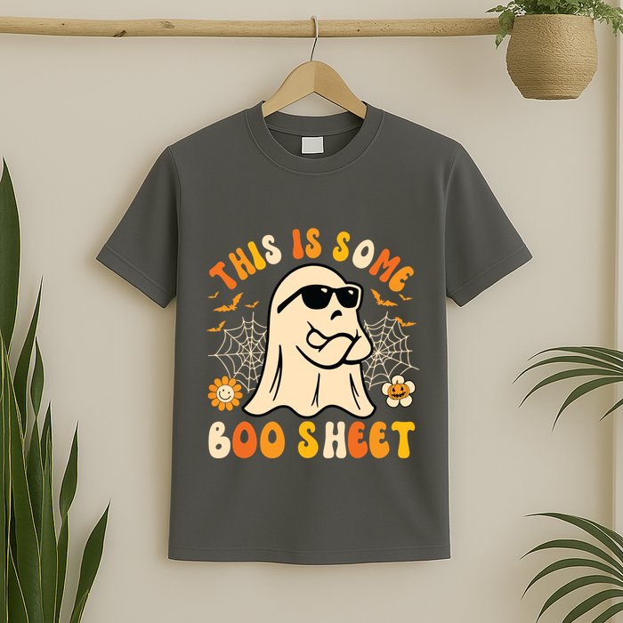 Funny Halloween Boo Ghost Costume This Is Some Boo Sheet T-Shirt