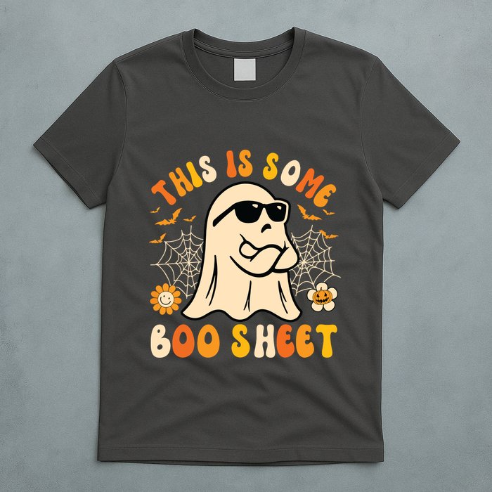 Funny Halloween Boo Ghost Costume This Is Some Boo Sheet T-Shirt
