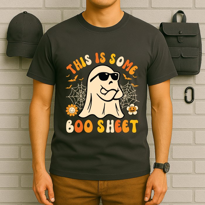 Funny Halloween Boo Ghost Costume This Is Some Boo Sheet T-Shirt