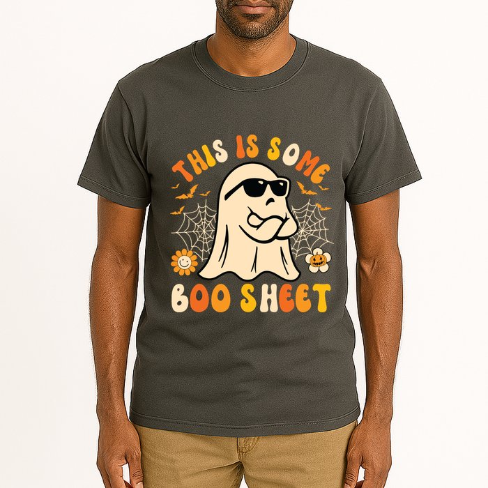 Funny Halloween Boo Ghost Costume This Is Some Boo Sheet Tall T-Shirt