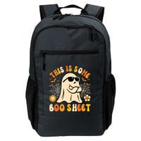 Funny Halloween Boo Ghost Costume This Is Some Boo Sheet Backpack