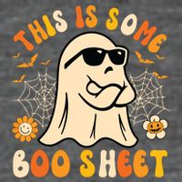 Funny Halloween Boo Ghost Costume This Is Some Boo Sheet Backpack