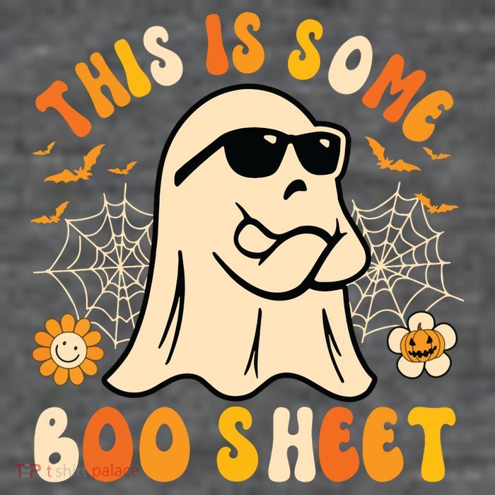 Funny Halloween Boo Ghost Costume This Is Some Boo Sheet Sustainable Beanie
