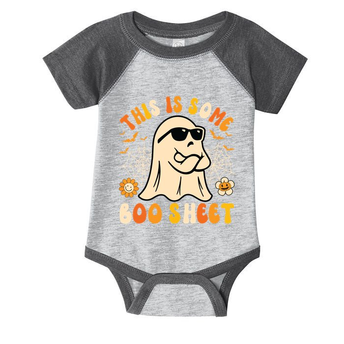 Funny Halloween Boo Ghost Costume This Is Some Boo Sheet Infant Baby Jersey Bodysuit