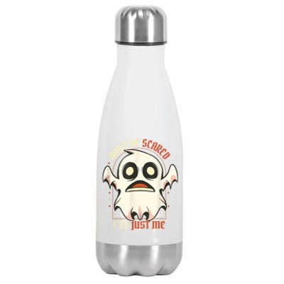 Funny Halloween Boo Ghost Costume Halloween Stainless Steel Insulated Water Bottle