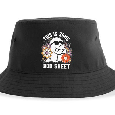Funny Halloween Boo Ghost Costume This Is Some Boo Sheet Sustainable Bucket Hat