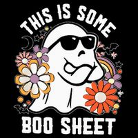 Funny Halloween Boo Ghost Costume This Is Some Boo Sheet Youth Performance Sprint T-Shirt