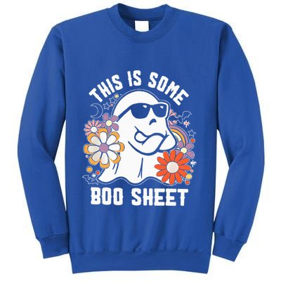 Funny Halloween Boo Ghost Costume This Is Some Boo Sheet Sweatshirt