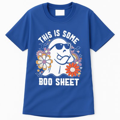 Funny Halloween Boo Ghost Costume This Is Some Boo Sheet Tall T-Shirt