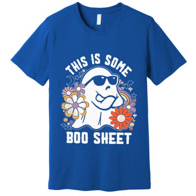Funny Halloween Boo Ghost Costume This Is Some Boo Sheet Premium T-Shirt