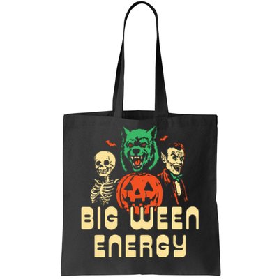 Funny Halloween Big Ween Energy Tote Bag