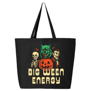 Funny Halloween Big Ween Energy 25L Jumbo Tote