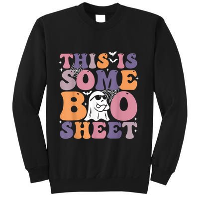 Funny Halloween Boo Ghost Costume This Is Some Boo Sheet Sweatshirt
