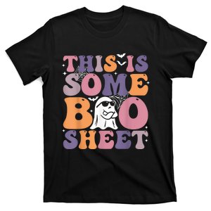 Funny Halloween Boo Ghost Costume This Is Some Boo Sheet T-Shirt