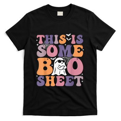 Funny Halloween Boo Ghost Costume This Is Some Boo Sheet T-Shirt