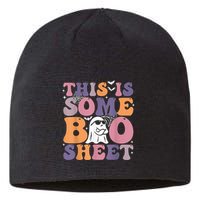 Funny Halloween Boo Ghost Costume This Is Some Boo Sheet Sustainable Beanie