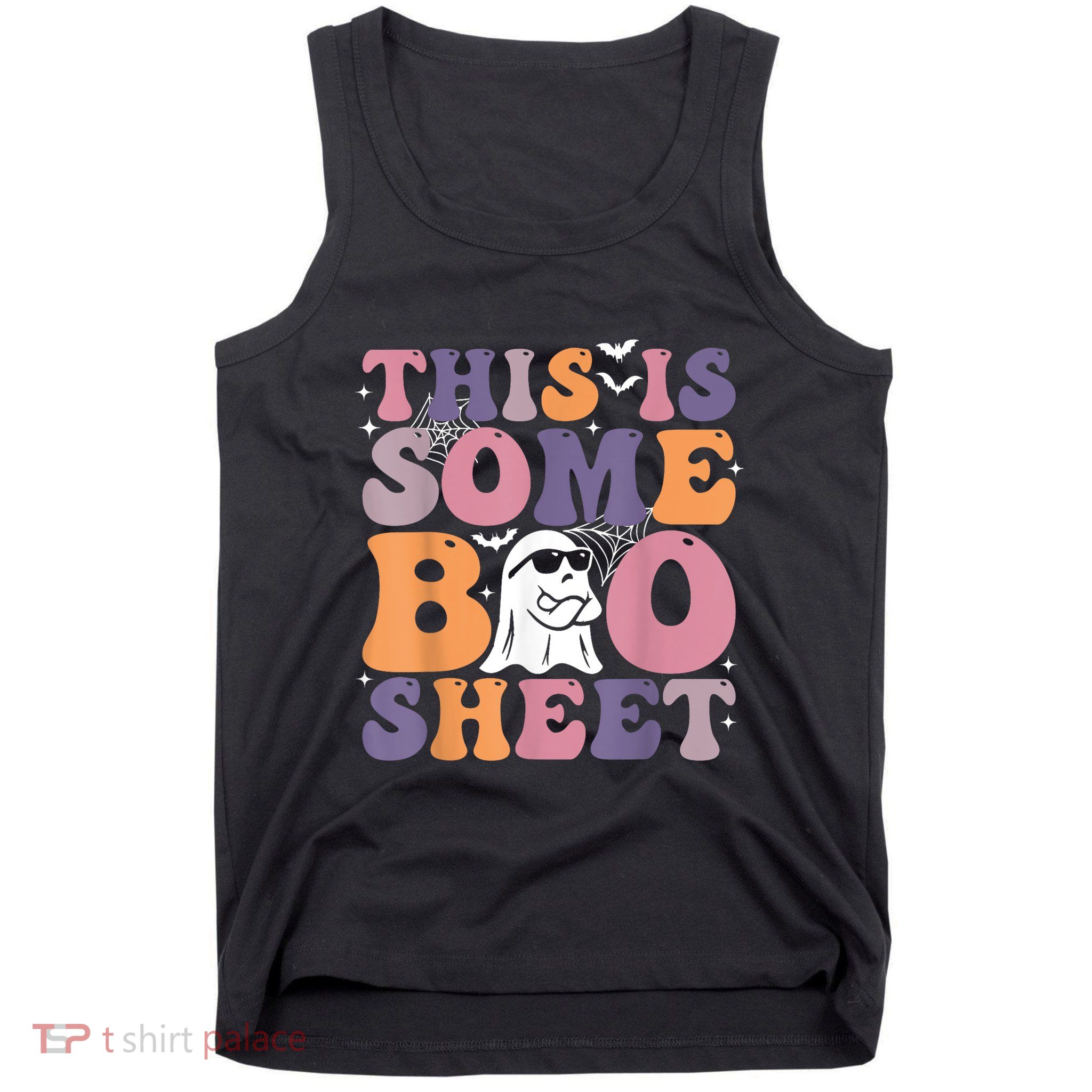 Funny Halloween Boo Ghost Costume This Is Some Boo Sheet Tank Top