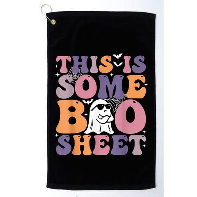 Funny Halloween Boo Ghost Costume This Is Some Boo Sheet Golf Towel