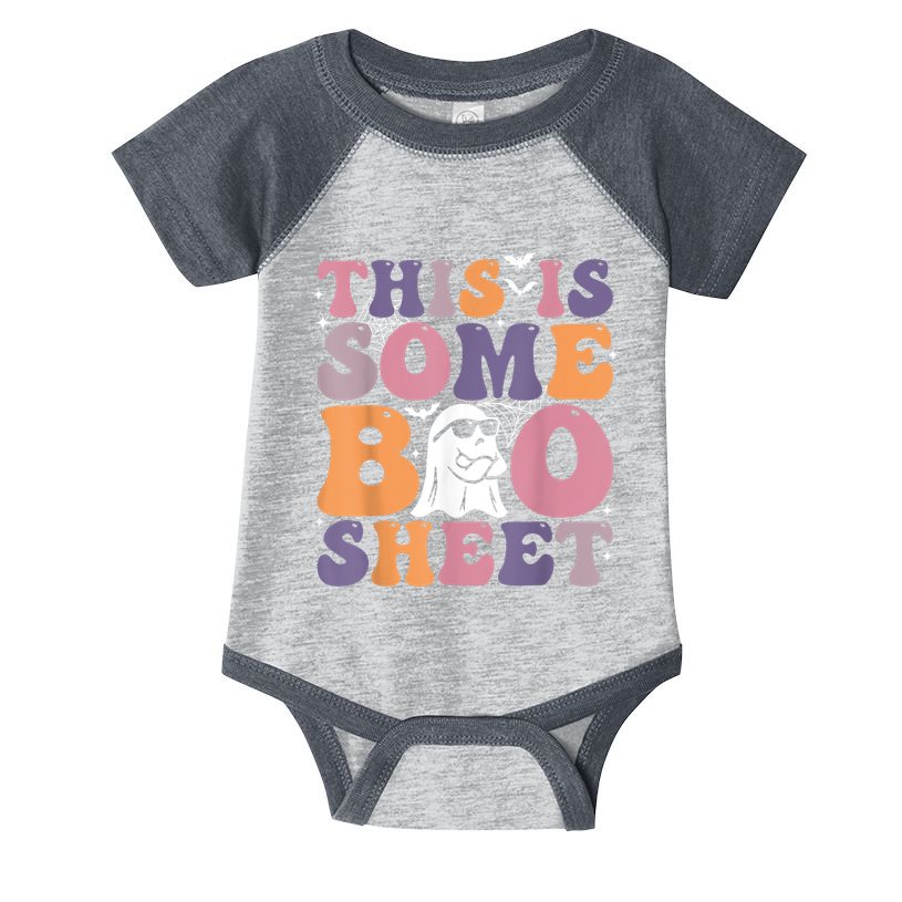 Funny Halloween Boo Ghost Costume This Is Some Boo Sheet Infant Baby Jersey Bodysuit