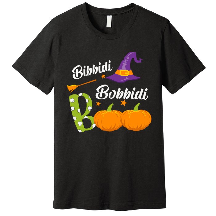 Funny Halloween Bibbidi Bobbidi Boo Halloween Day Premium T-Shirt