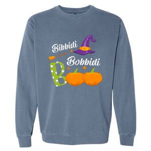 Funny Halloween Bibbidi Bobbidi Boo Halloween Day Garment-Dyed Sweatshirt