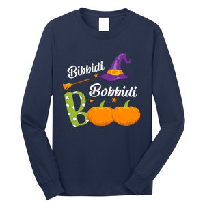 Funny Halloween Bibbidi Bobbidi Boo Halloween Day Long Sleeve Shirt