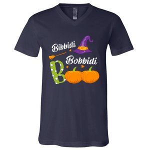 Funny Halloween Bibbidi Bobbidi Boo Halloween Day V-Neck T-Shirt