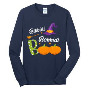 Funny Halloween Bibbidi Bobbidi Boo Halloween Day Tall Long Sleeve T-Shirt