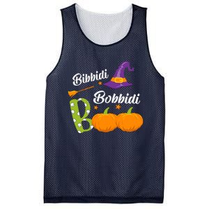 Funny Halloween Bibbidi Bobbidi Boo Halloween Day Mesh Reversible Basketball Jersey Tank