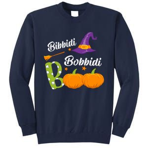 Funny Halloween Bibbidi Bobbidi Boo Halloween Day Tall Sweatshirt