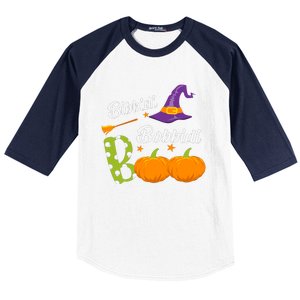 Funny Halloween Bibbidi Bobbidi Boo Halloween Day Baseball Sleeve Shirt