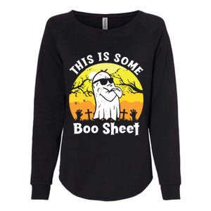 Funny Halloween Boo Ghost Costume This Is Some Boo Sheet Womens California Wash Sweatshirt