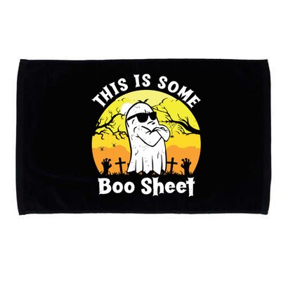 Funny Halloween Boo Ghost Costume This Is Some Boo Sheet Microfiber Hand Towel