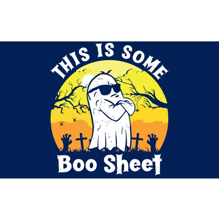 Funny Halloween Boo Ghost Costume This Is Some Boo Sheet Bumper Sticker