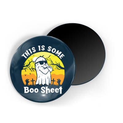 Funny Halloween Boo Ghost Costume This Is Some Boo Sheet Magnet