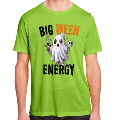 Funny Halloween Big Ween Energy Scary Ghost Adult ChromaSoft Performance T-Shirt