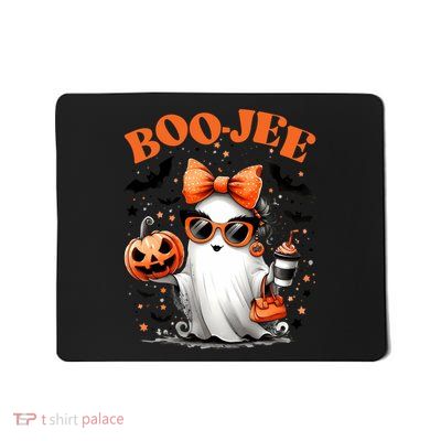 Funny Halloween Boojee Cute Ghost Mousepad