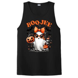 Funny Halloween Boojee Cute Ghost PosiCharge Competitor Tank