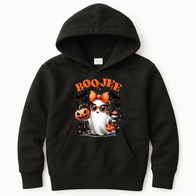 Funny Halloween Boojee Cute Ghost Kids Hoodie