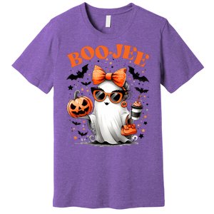 Funny Halloween Boojee Cute Ghost Premium T-Shirt