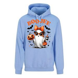 Funny Halloween Boojee Cute Ghost Unisex Surf Hoodie