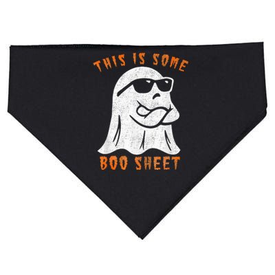 Funny Halloween Boo Ghost Costume This is Some Boo Sheet USA-Made Doggie Bandana