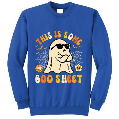 Funny Halloween Boo Ghost Costume This Is Some Boo Sheet Sweatshirt