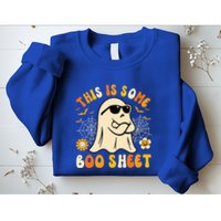 Funny Halloween Boo Ghost Costume This Is Some Boo Sheet Sweatshirt