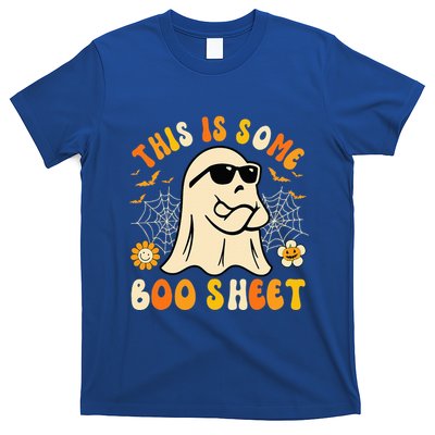 Funny Halloween Boo Ghost Costume This Is Some Boo Sheet T-Shirt