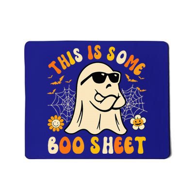 Funny Halloween Boo Ghost Costume This Is Some Boo Sheet Mousepad