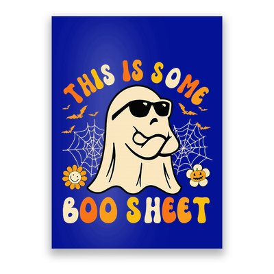 Funny Halloween Boo Ghost Costume This Is Some Boo Sheet Poster