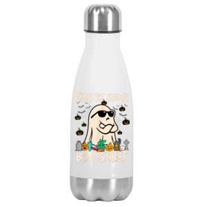 Funny Halloween Boo Ghost Costume This Is Some Boo Sheet Stainless Steel Insulated Water Bottle