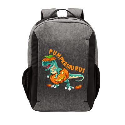 Funny Halloween Boy Pumpkasaurus T Rex Dinosaur Pumpkin Vector Backpack