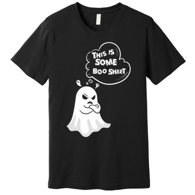 Funny Halloween Boo Ghost Costume This Is Some Boo Sheet Premium T-Shirt